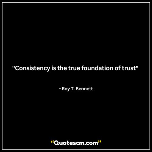 Consistency Quotes