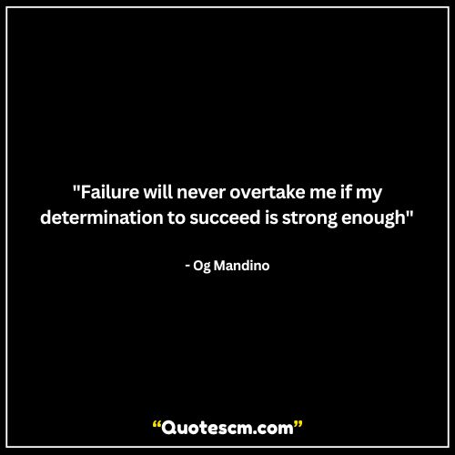 Determination Quotes