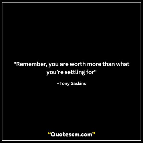 Motivational quotes about self-value