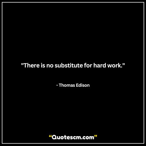 Hard work quotes for success