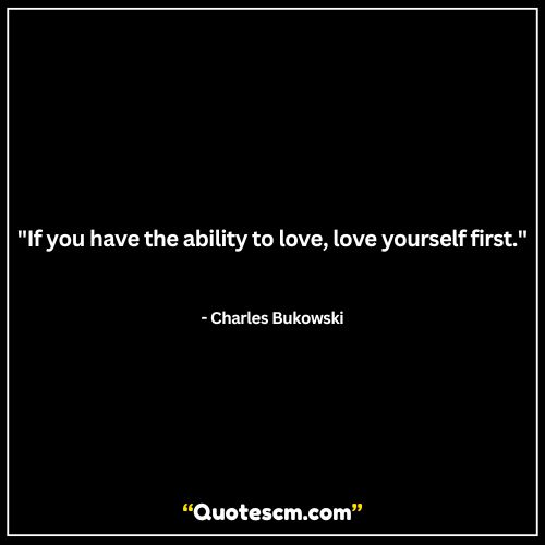 Love yourself quotes for self-confidence