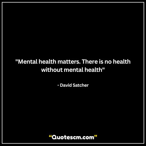Mental Health Quotes