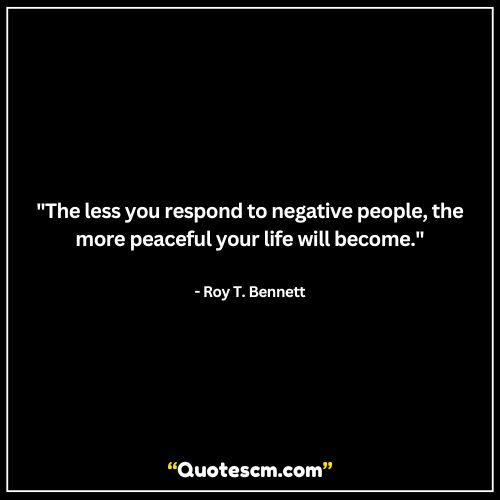 Negative People Quotes