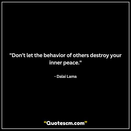 Negative people quotes for inner peace
