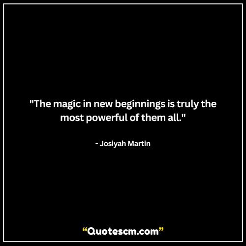 New beginnings quotes for a fresh start