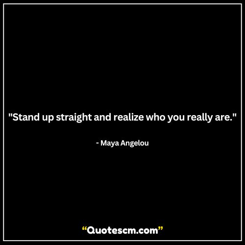 Stay strong stand up for yourself quotes