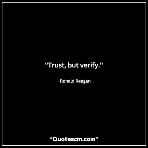 Trust Quotes