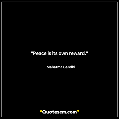 Peace quotes for inner calm